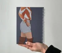 עודפים | מחברת ספירלה מעוצבת A5 | דגם רוניק