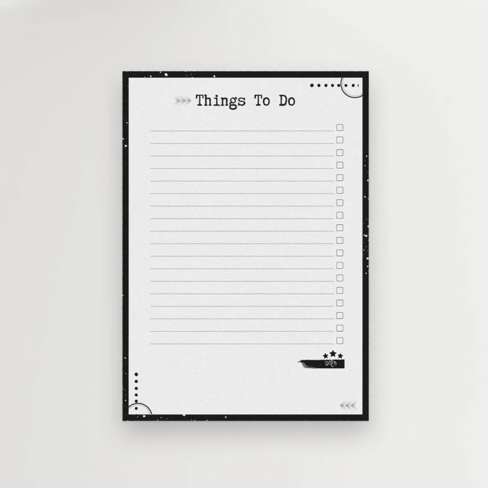 טודו ליסט | דגם ספייס