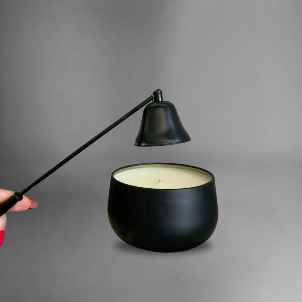 נר ריחני איכותי (פעמון כיבוי נר מתנה!)