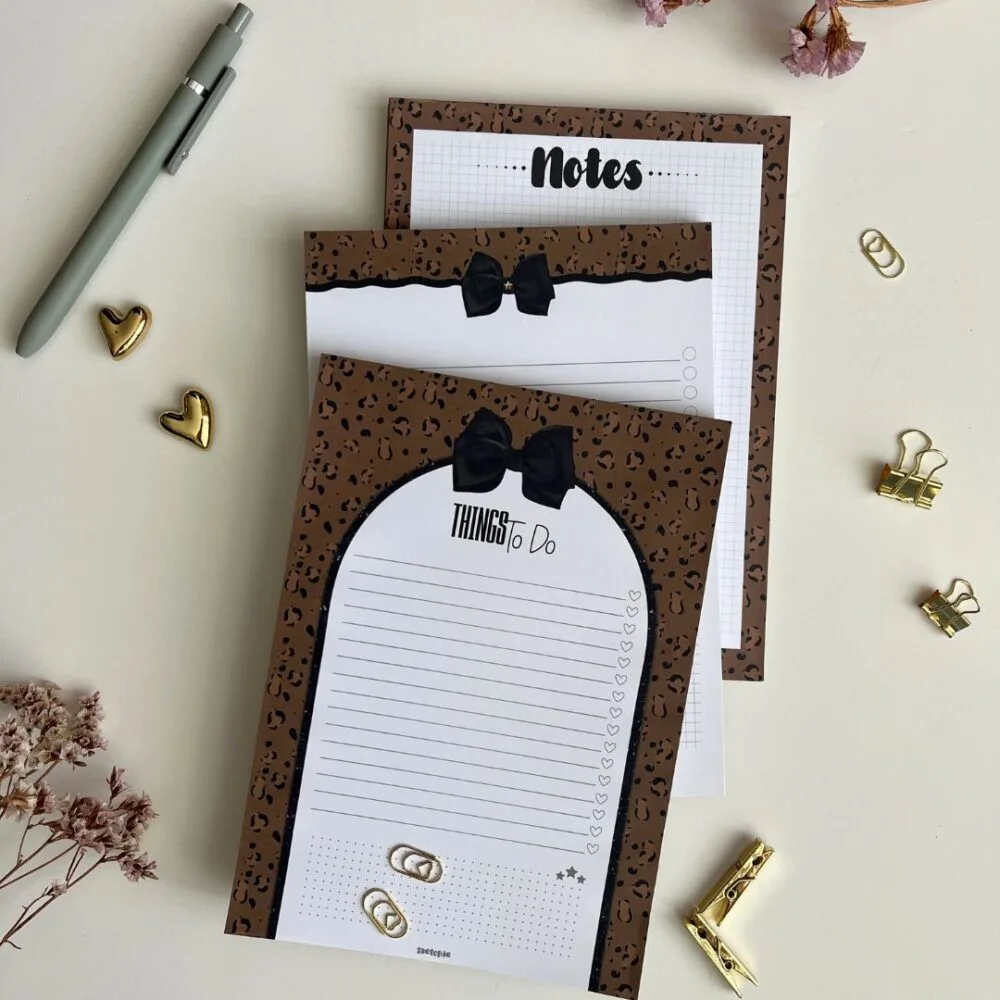 נוטפד מעוצב | טריו מנומר חום