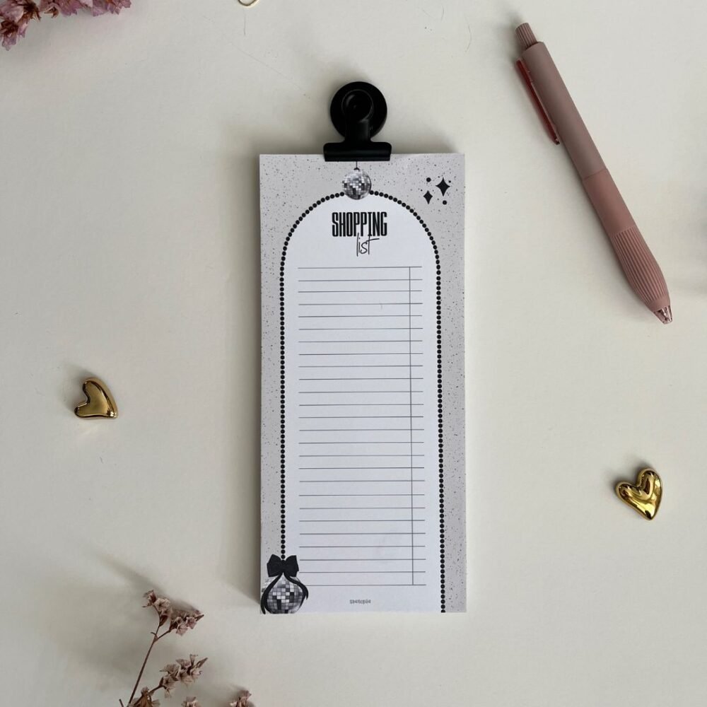 רשימת קניות דיסקו | Shopping list