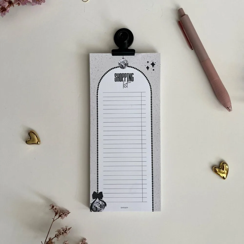 רשימת קניות דיסקו | Shopping list