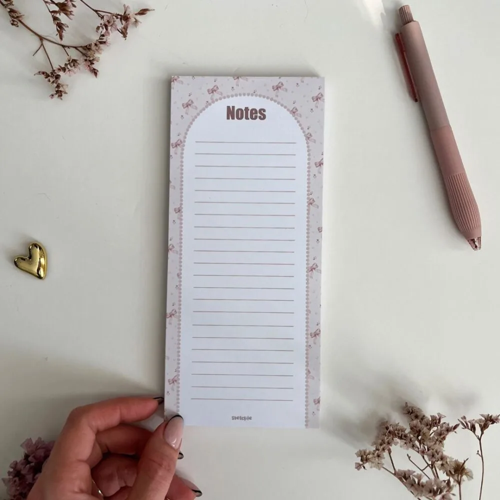 בלוק פתקים פפיונים | Notes