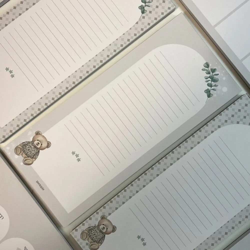 בלוק פתקים | דובון-סיסי מצוי